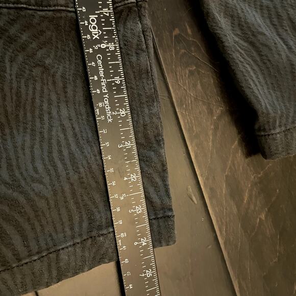 Anthropologie Pilcro Barrel Pants Gray Black Women's Size M - Picture 5 of 7